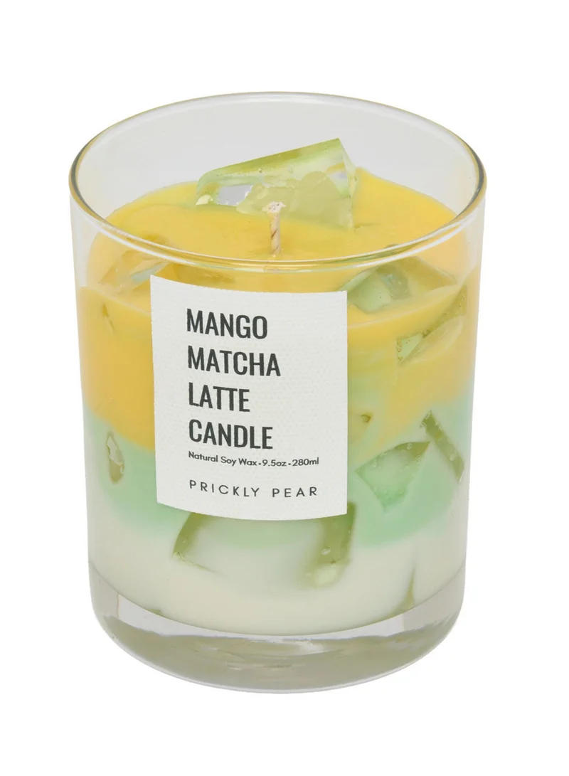 بريكلي بير شمعة مانجو ماتشا لاتيه